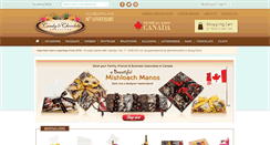 Desktop Screenshot of kosherbaskets.ca